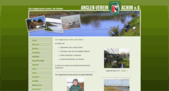 Desktop Screenshot of anglerverein-achim.de